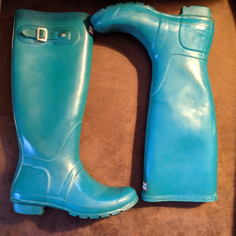 Hunter tall boots